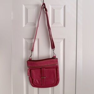 Roots Saddle Crossbody Bag